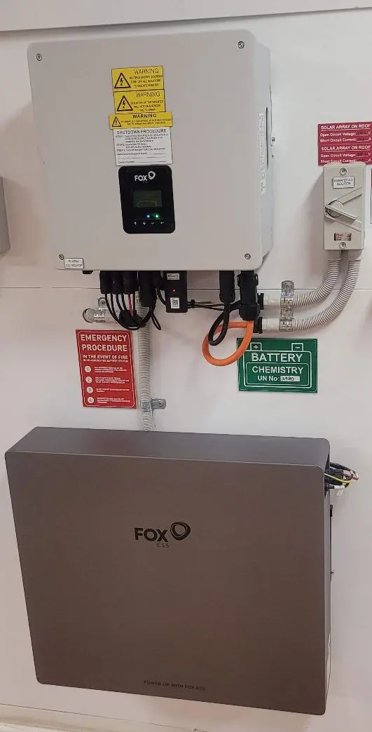 Fox ESS Battery - Showroom Fox ESS EP11 Battery Installed